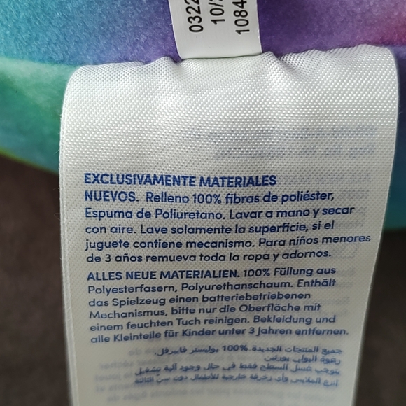 Adorable 10 inch Build-a-Bear Workshop Skoosherz Rainbow Bear plush - Picture 3 of 9